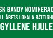 VSK Bandy nominerade till Årets lokala rättighet i Gyllene Hjulet