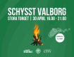 Schysst Valborg på Stora torget och Bondtorget den 30 april